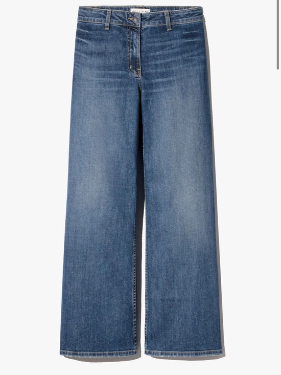 Nili Lotan Denim - Nili lotan Megan jean 25 classic wash wide leg nwt $440